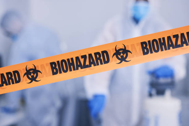 Professional Biohazard technician working in Larkspur, CO